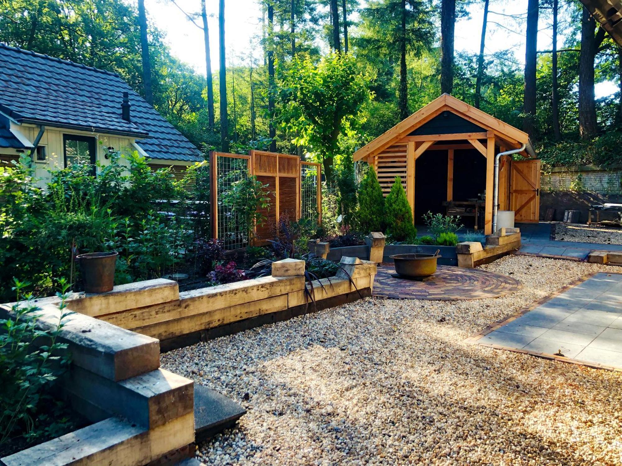 Veluwe Vakantiehuis - Bosuil Lodge Lunteren Esterno foto